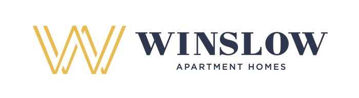 the winlow apartment homes logo at The Winslow